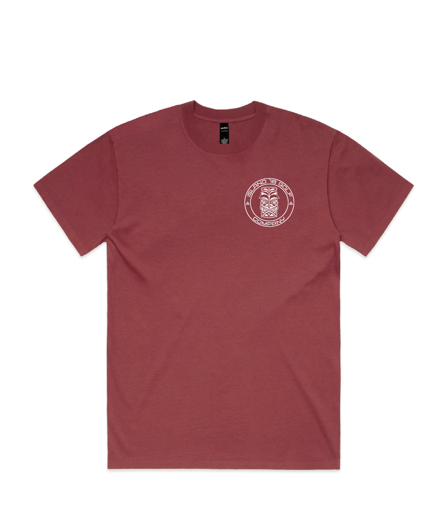 Island18- Golf Fade Tee 7oz Heavyweight